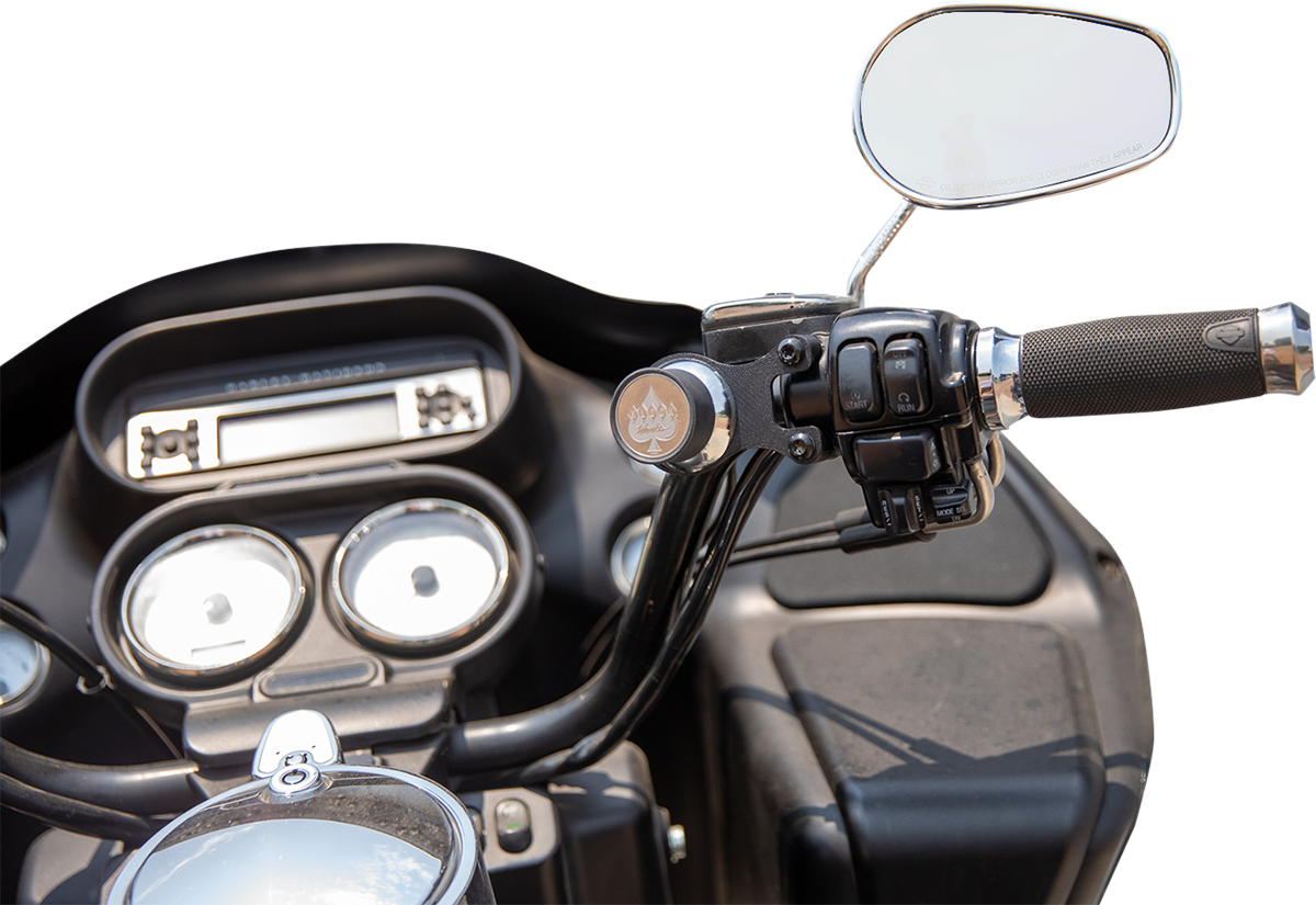 Klock Werks iOmounts™ Device Mount - Handlebar Mount - Chrome