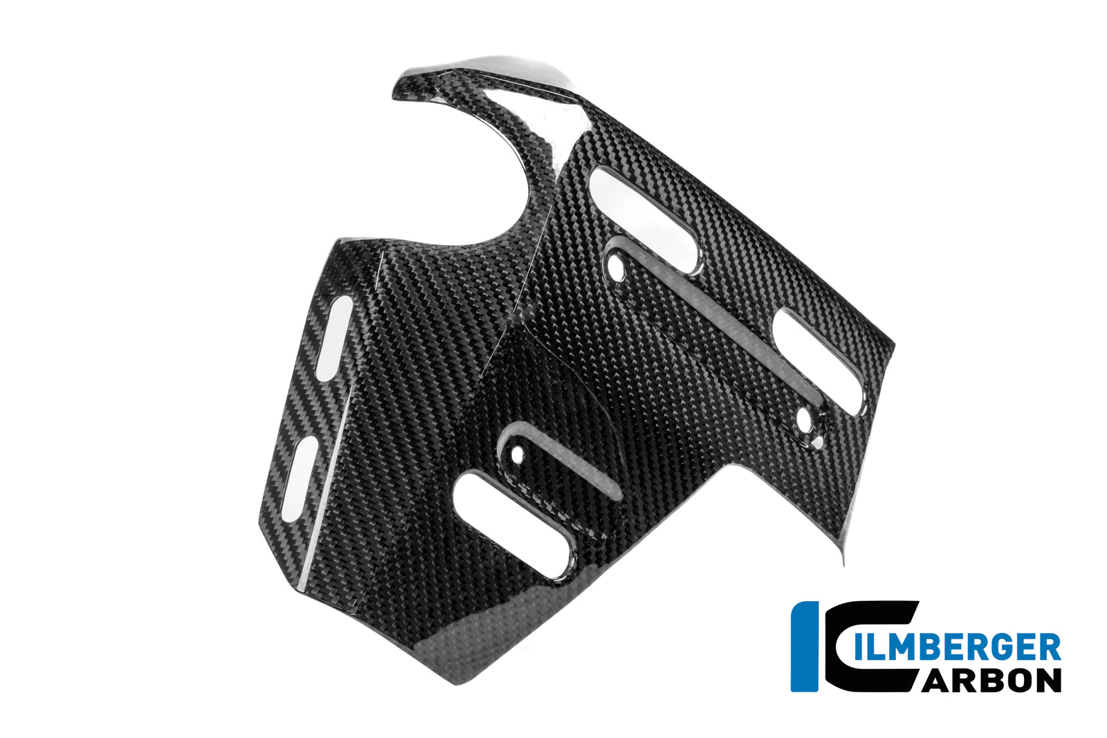Ilmberger Carbon Radiator Cover With Holes Left BMW R 1300 GS Adventure - Gloss / Twill