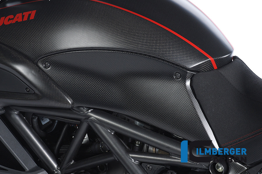 Ilmberger Carbon Side Cover On The Tank Left Carbon