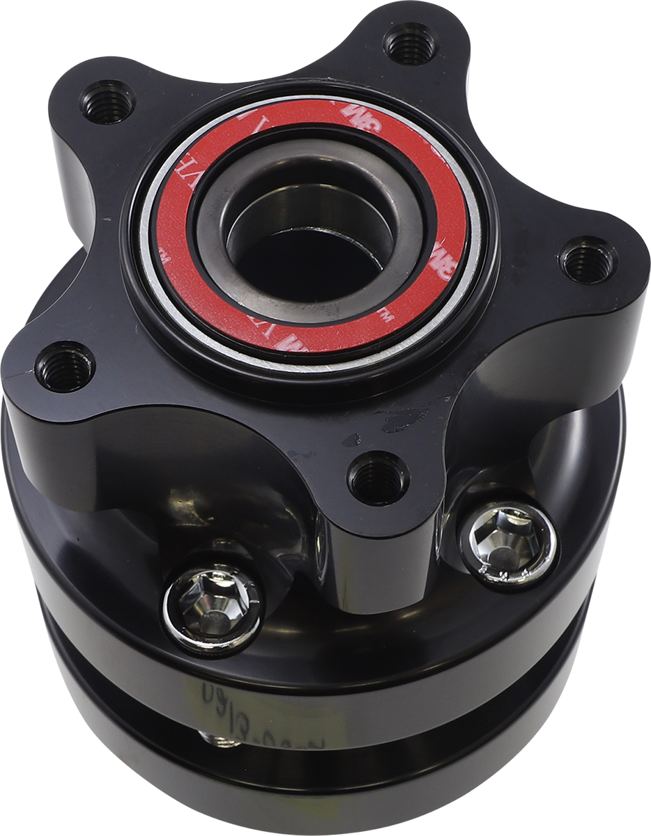 Arlen NESS Hub - Cartridge - Front/Single Disc - Black - '08-'25 Touring/Trike