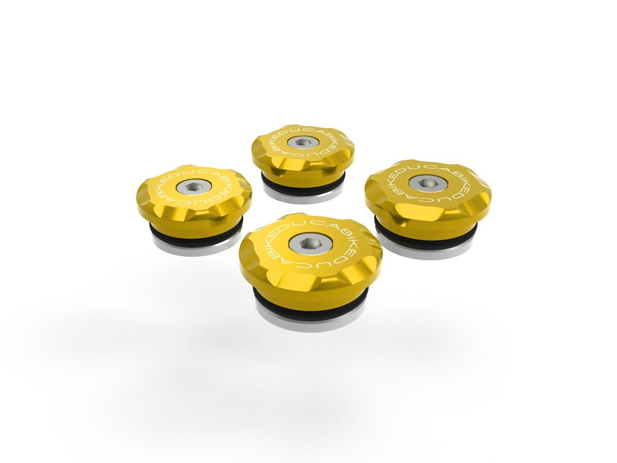 Ducabike DBK TTDSX01 DesertX Kit Frame Plugs - GOLD