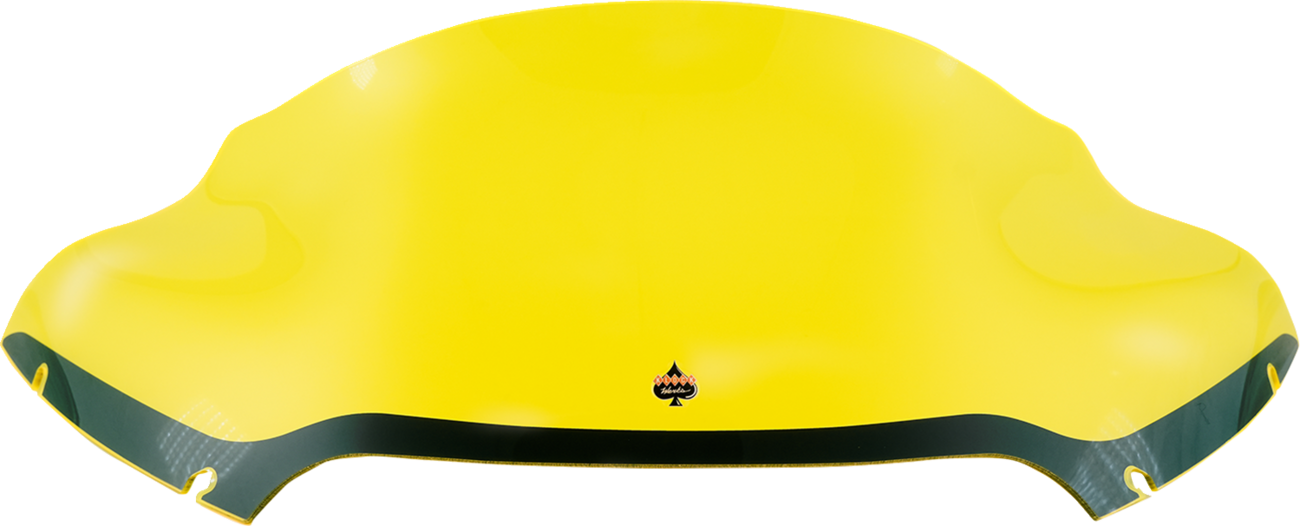 Klock Werks Ice Flare® Windshield - 9" - Yellow Ice - '15-'25 FLTR