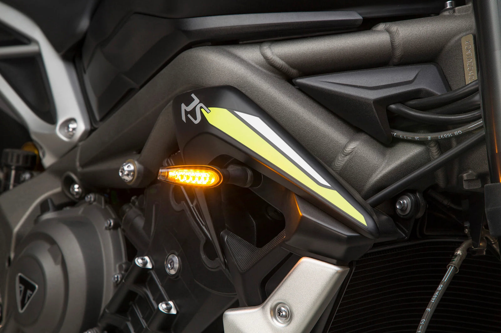 Yoshimura TRIUMPH STREET TRIPLE 18-23 Front Turn Signal Mount Plates