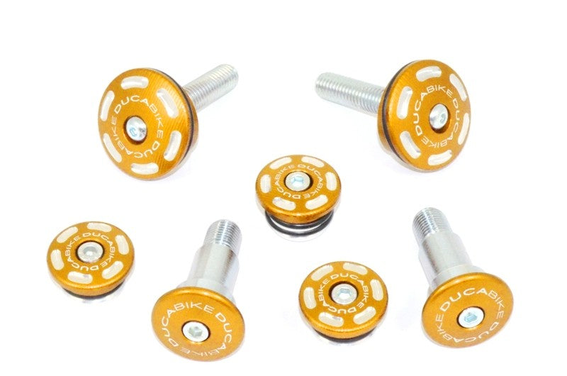 Ducabike DBK TTMTSE15 Kit Frame Caps MTS Enduro - GOLD