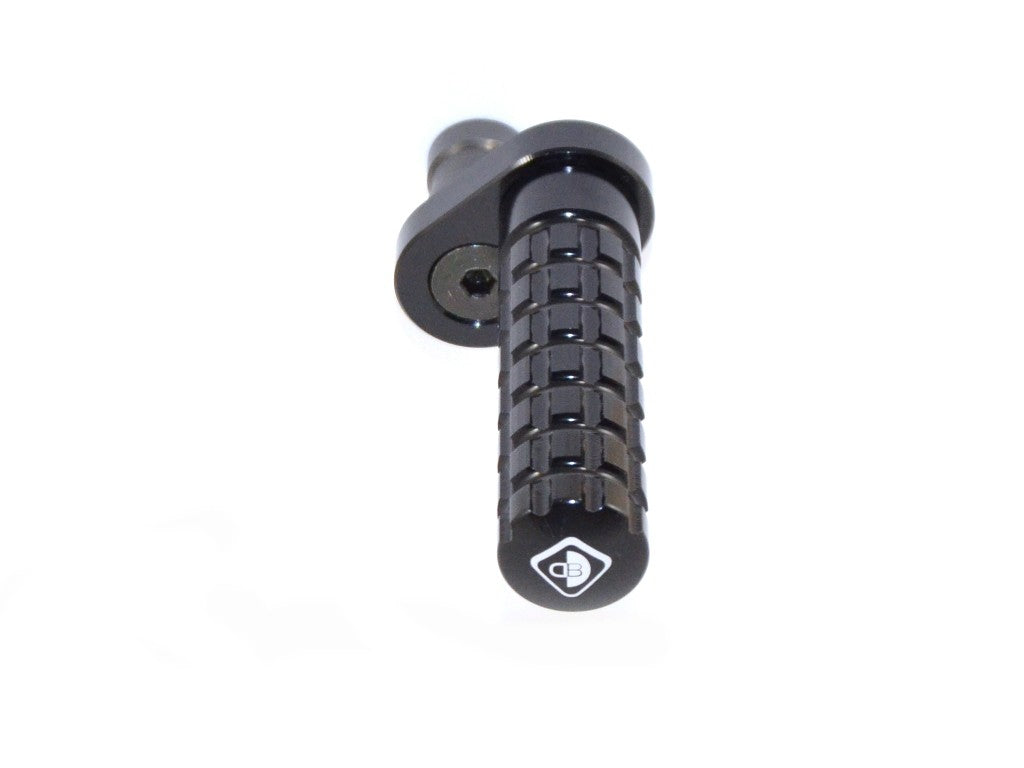 Ducabike DBK PPSCRA02 Adjustable Foot Pegs Scrambler - BLACK