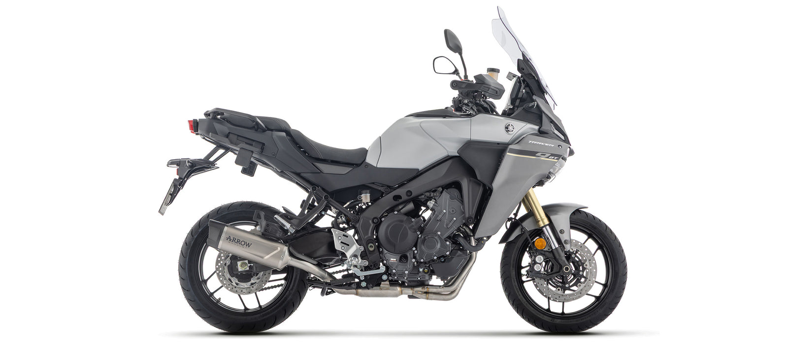 Full System With Indy Race Evo Titanium Slip On With Carbon End Cap