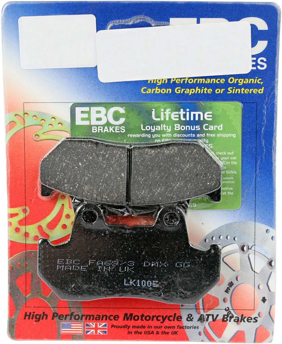 EBC Brakes Organic Brake Pads