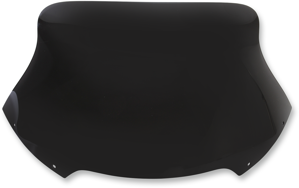 Memphis Shades Spoiler Windshield - 10" - Dark Smoke - FLTR