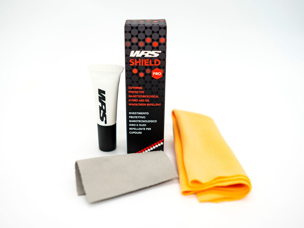 WRS Shield 2.0 Nanotech Protection For Windscreens And Visors Display Box 21 Pieces