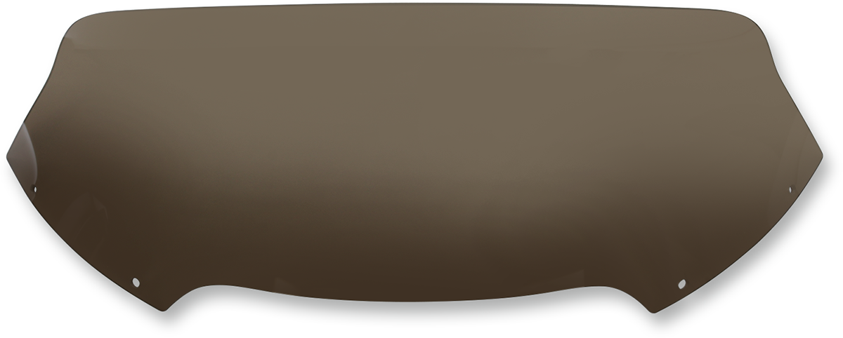 Memphis Shades Spoiler Windshield - 6-1/2" - Smoke - FLTR