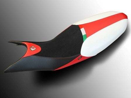 Ducabike DBK Cshm01 Hypermotard 821/939 Seat Cover - BLACK-RED