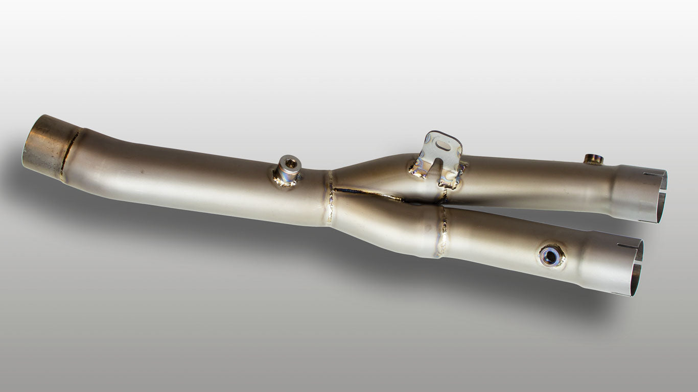 M4 Exhaust 2015 Yamaha R1 Titanium CAT Eliminator