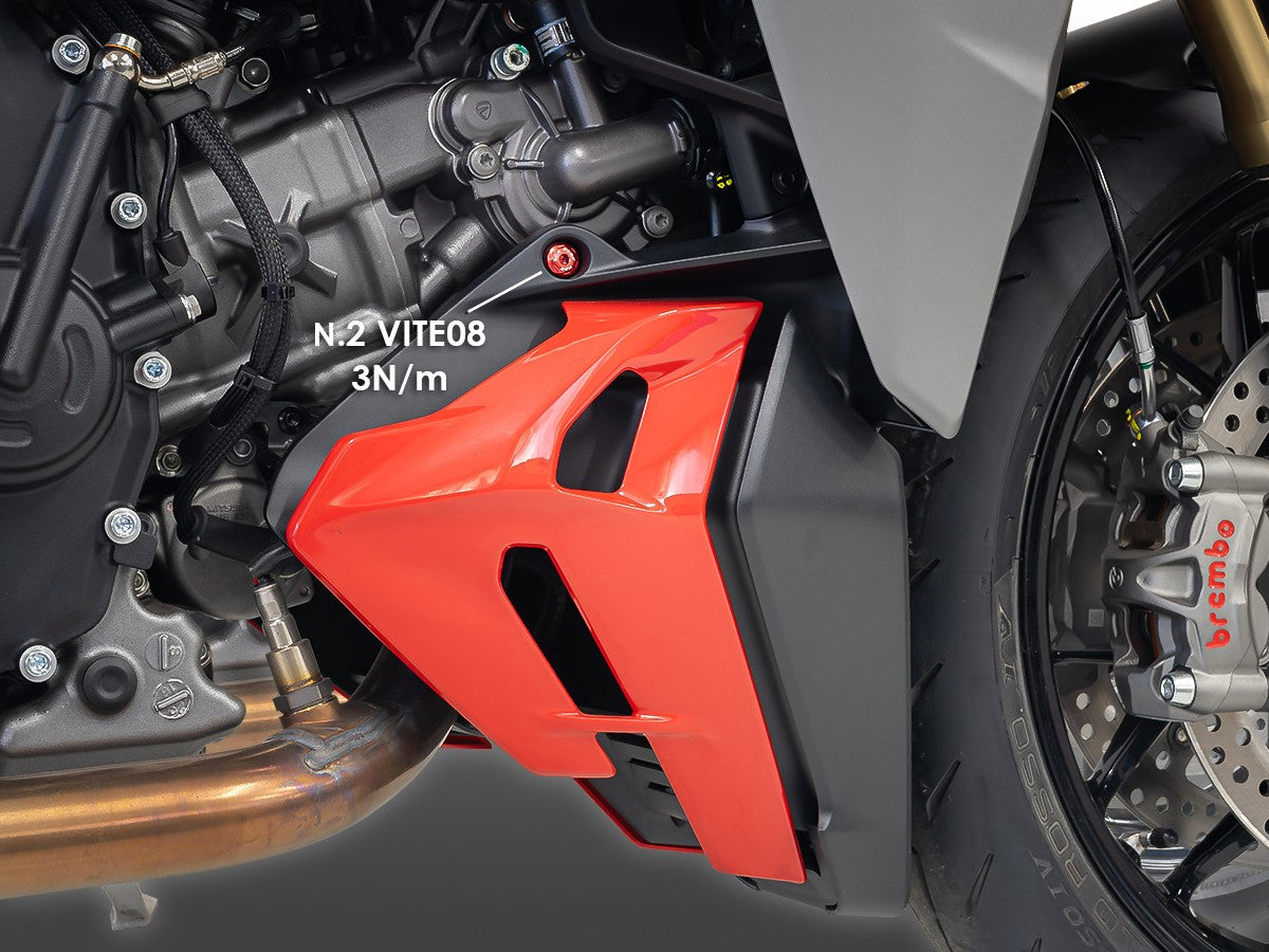 Ducabike DBK Ducati Streetfighter V2 2025 Nose Fairing Screw Kit