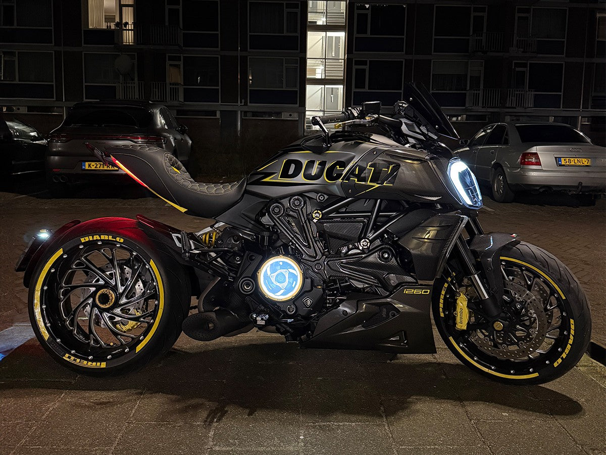 Ducabike DBK KAGL03 Evo LED Transformation Kit For Clear Clutch Cover