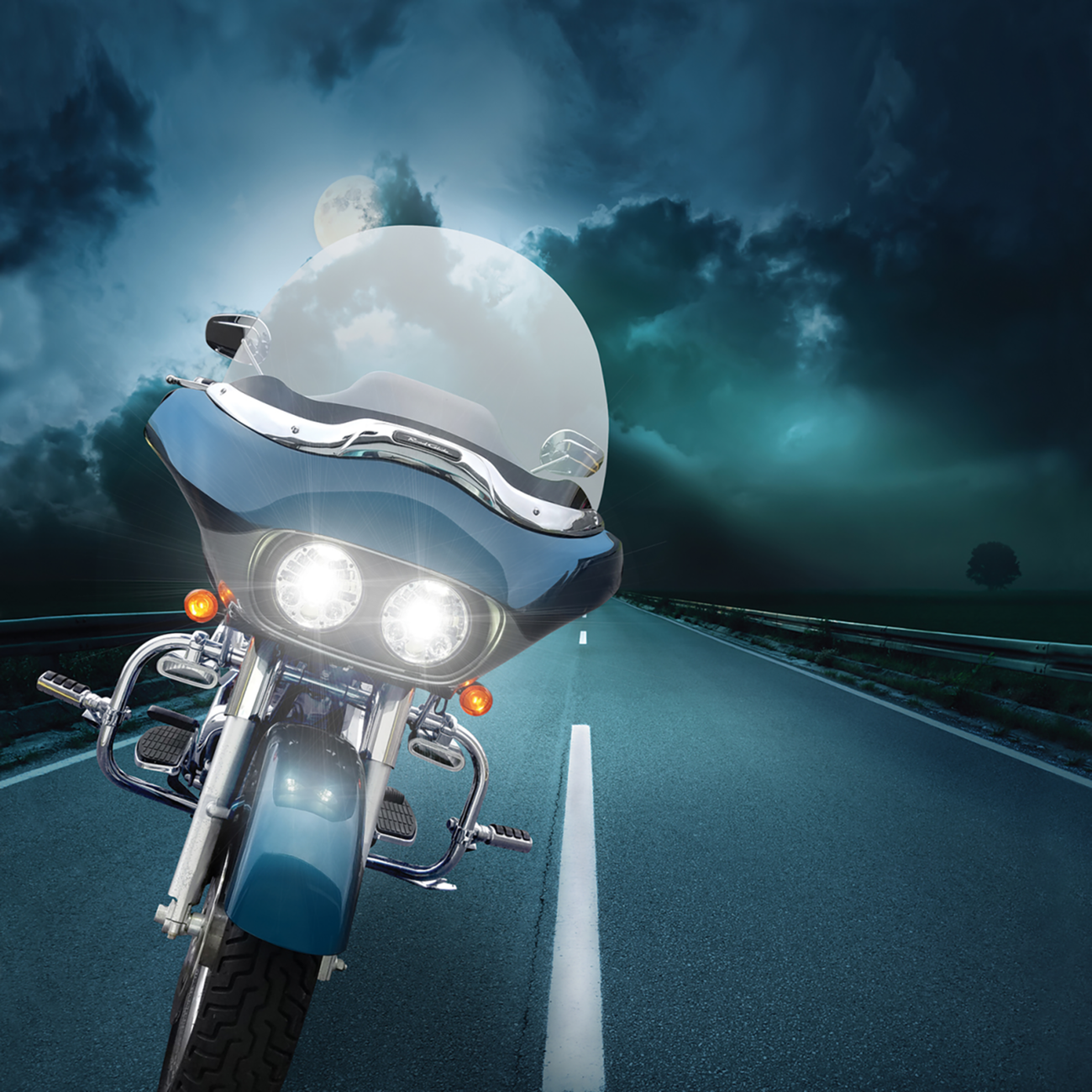 J.W. Speaker Adaptive 2 LED Headlight