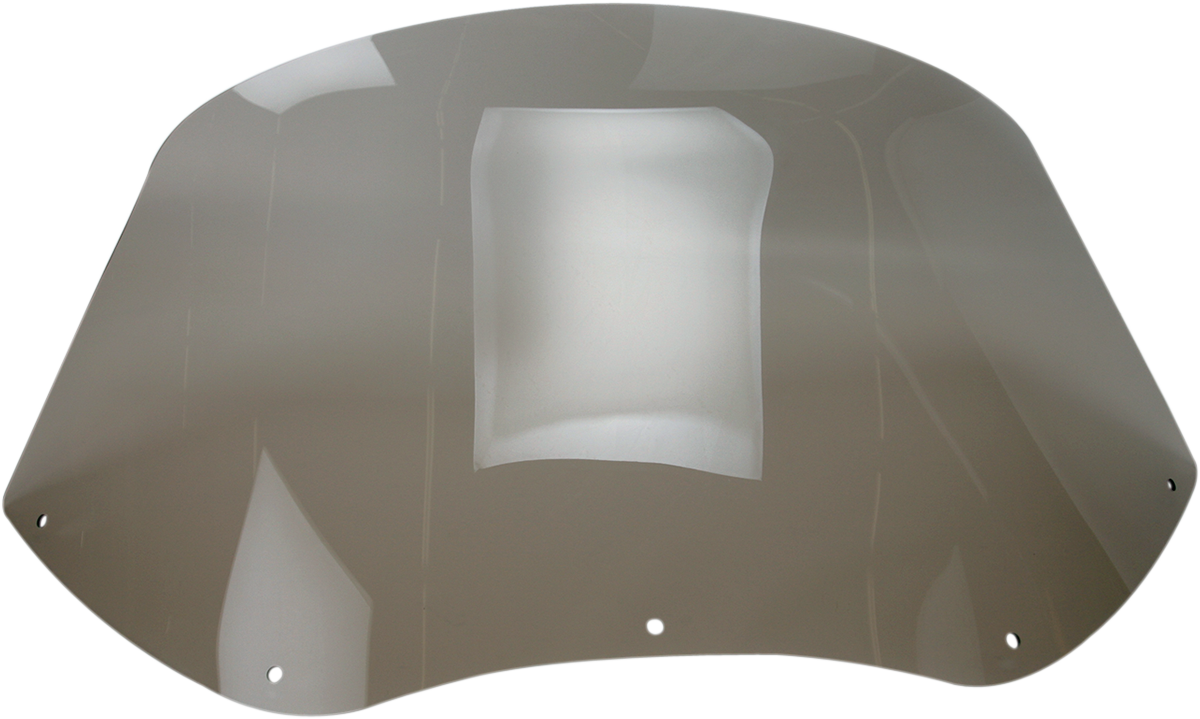 Wind Vest Windshield - 14" - Smoke - FLTR