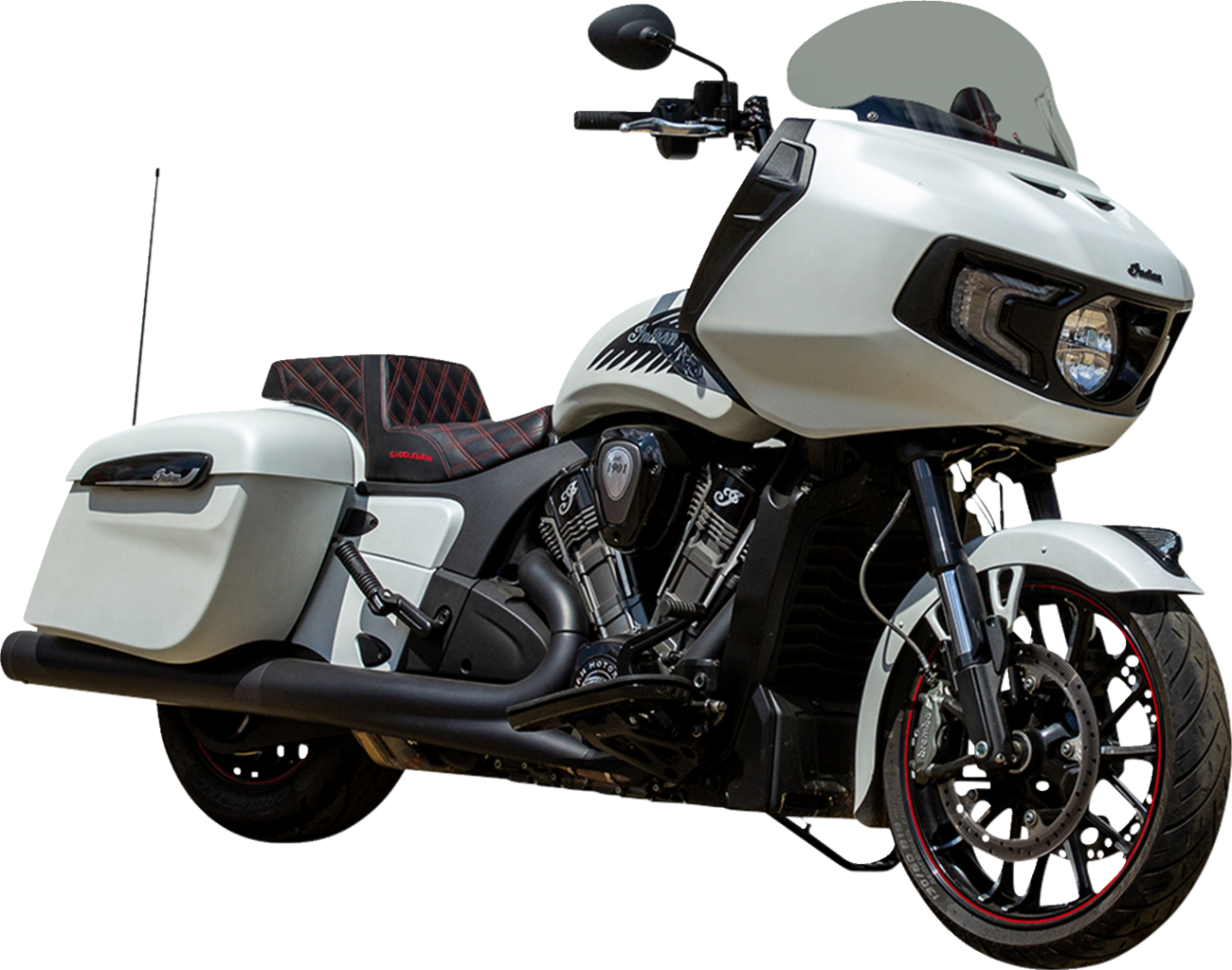 Klock Werks Flare® Windshield - 11" - Tinted - '20-'25 Indian