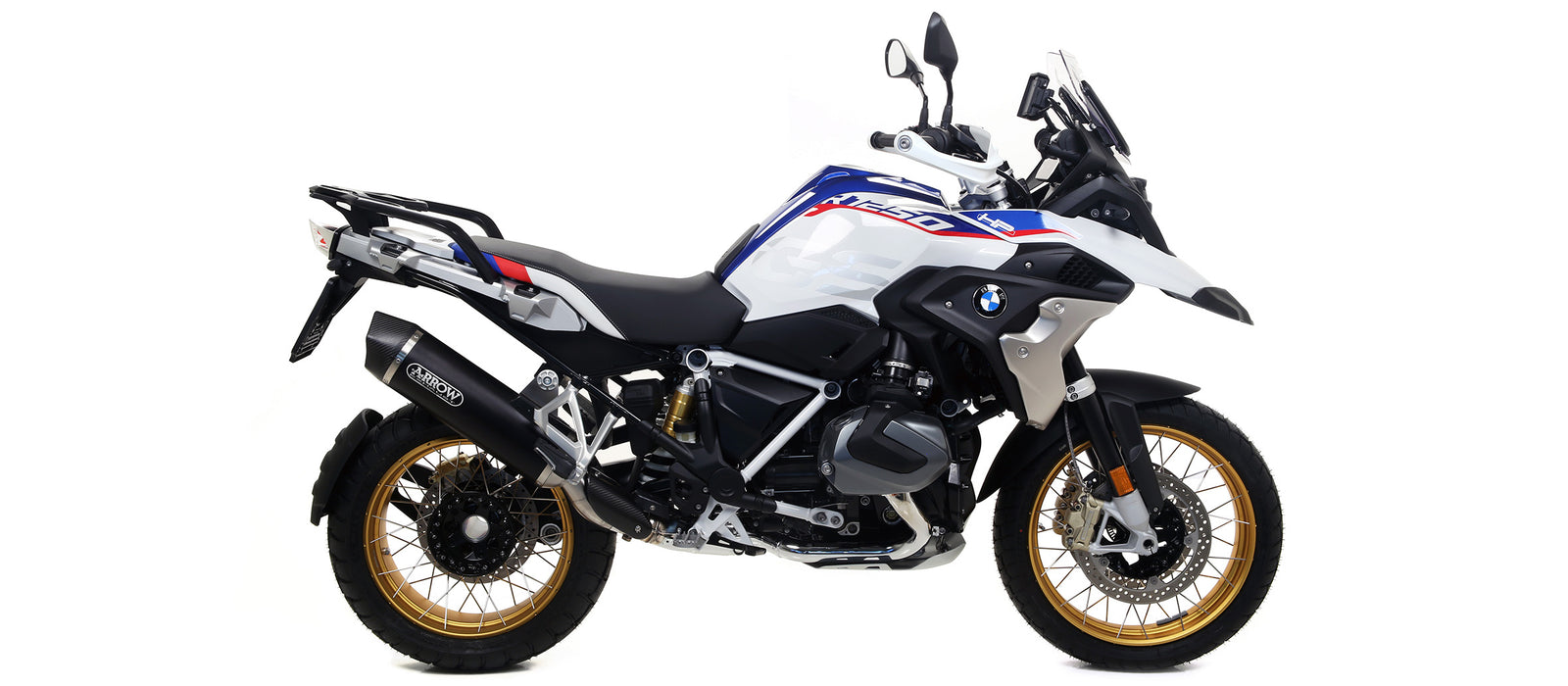 Maxi Race-Tech Aluminium Dark" Slip On With Carbon End Cap"