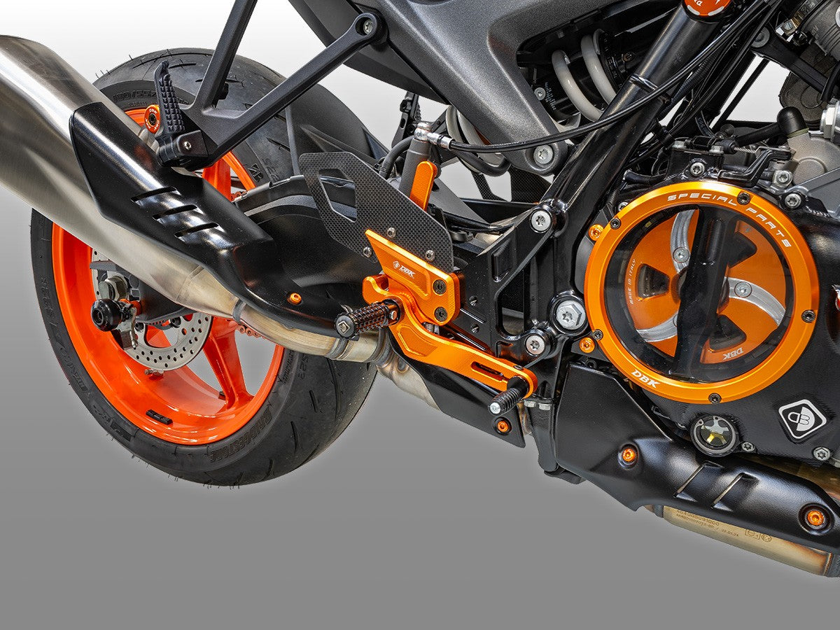 Ducabike DBK PRKTM01 KTM 990 Duke Adjustable Pilot Rearsets Kit