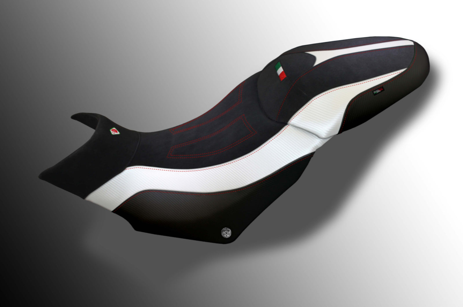 Ducabike DBK Csmtsc95 MTS 950 Comfort Seat Cover - BLACK-WHITE