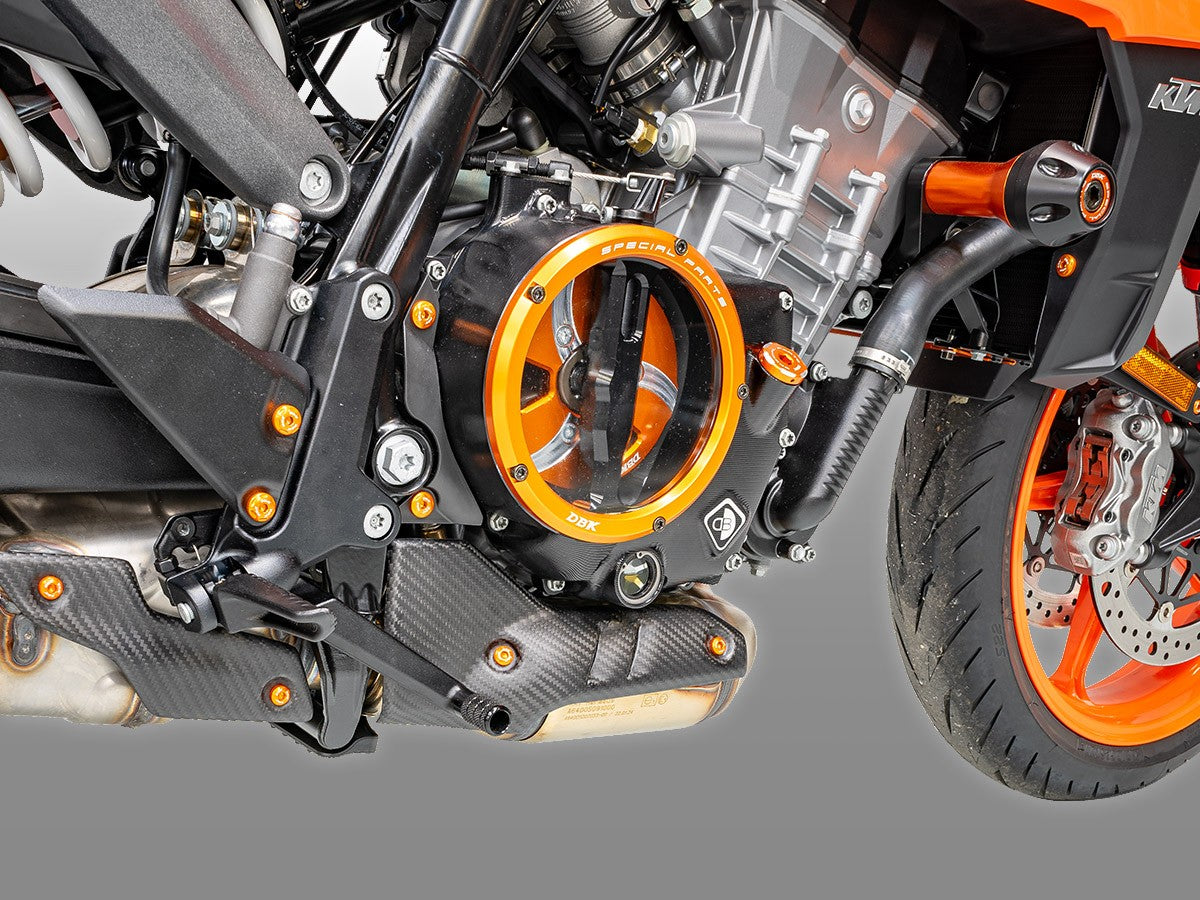 Ducabike DBK CRB136O KTM 990 Duke Matt Carbon Exhaust Cover