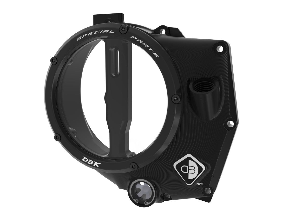 Ducabike DBK Ccdv14 KTM 990 Clear Clutch Cover 3D-EVO - BLACK-BLACK