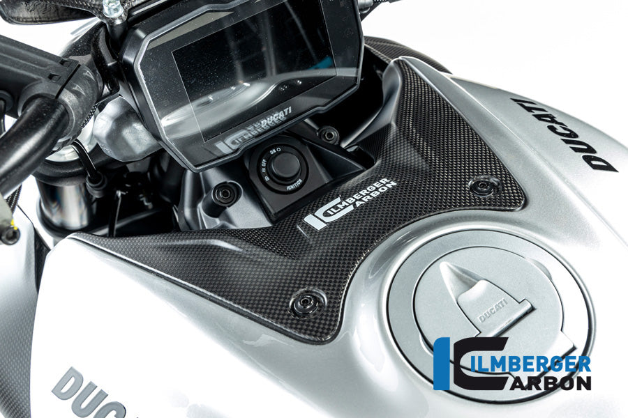 Ilmberger Carbon Tank Cover Ducati Diavel V4 From 2023 - Matte