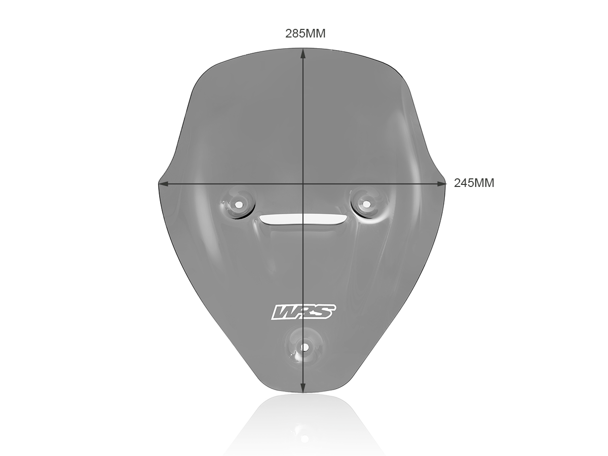 WRS Sport Windscreen Ducati Diavel V4 / RS 2023-2026