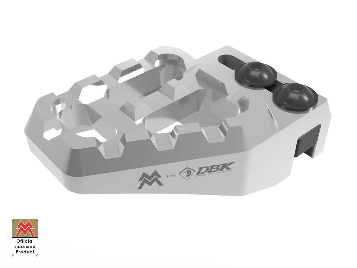 Ducabike DBK RPPIS02 Adjustable Rear Brake Pedal Extension Moto Morini - SILVER