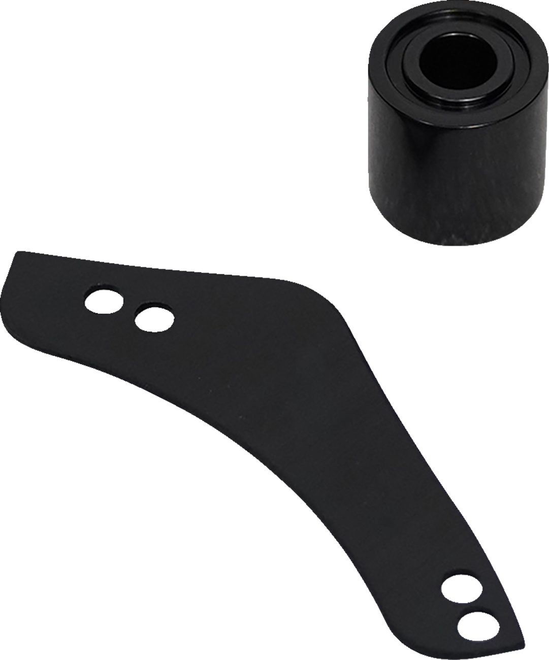 Arlen NESS Replacement Breather Bolt Cover Plate - Inverted/Method/Clear Tear/Sidekick - Left - Black