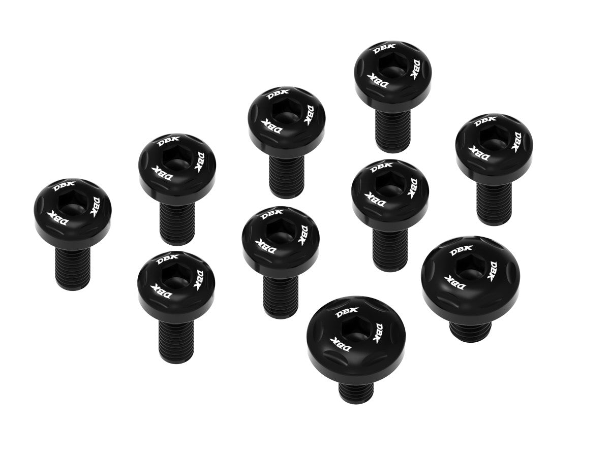 Ducabike DBK KVT109 Panigale V2 MY25 Upper Frame Screws Kit - Black
