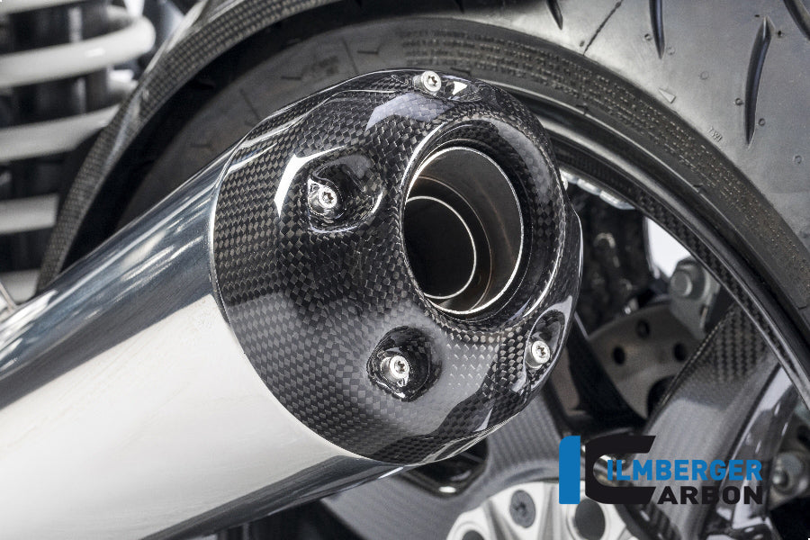 Ilmberger Carbon Silencer Protector (Rear) BMW R Nine T Racer '17