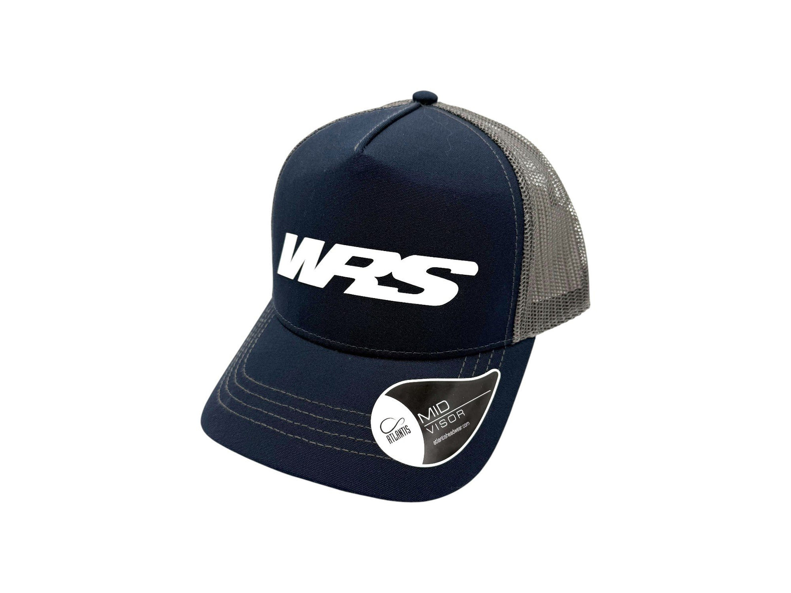 WRS ORIGINAL CAP WITH VISOR BLU GREY