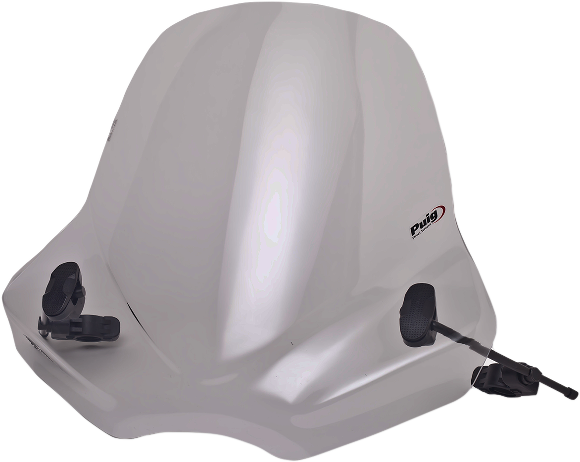 PUIG HI-Tech Parts New Generation Windscreen - 18-7/8" - Smoke