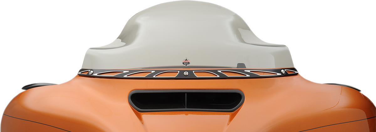 Klock Werks Flare® Windshield - 8-1/2" - Tinted - '14-'25 FLH