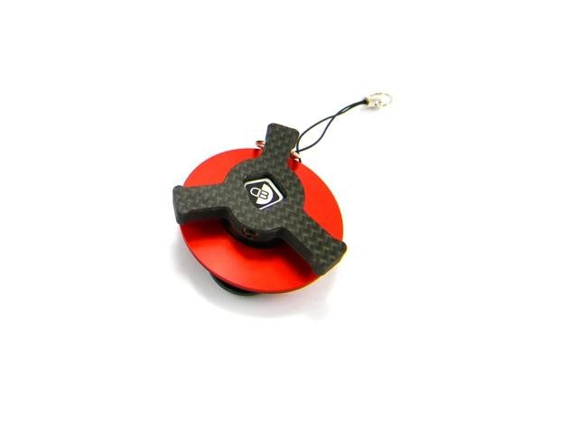 Ducabike DBK Tsb07 Fuel Tank Cap - BLACK-RED