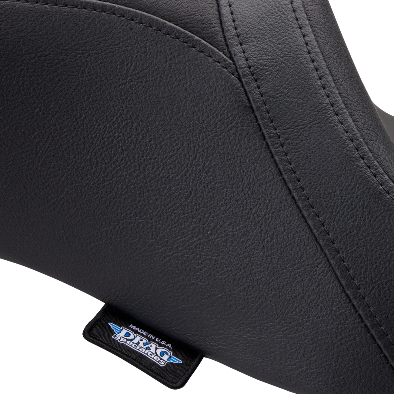 Drag Specialties Seats Predator 2-Up Seat - Vinyl - Smooth - W/O Backrest - FLH/FLTR '08-'24