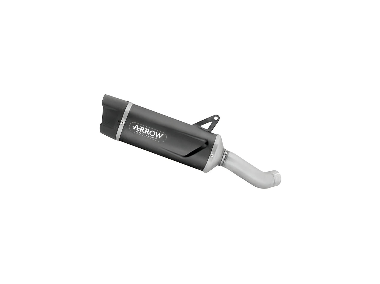 Arrow 71986AKN Indy Race Evo Aluminium Dark Slip On With Carbon End Cap