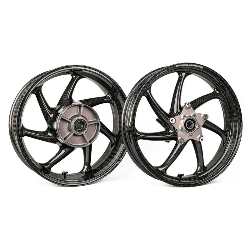 Thyssenkrupp Braided Carbon Fiber Wheel Set For Yamaha R1 R1M R1S