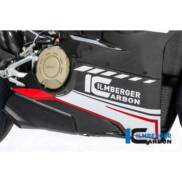 Ilmberger Carbon Fiber Lower Right Side Fairing For Ducati Panigale V4 V4S Speciale