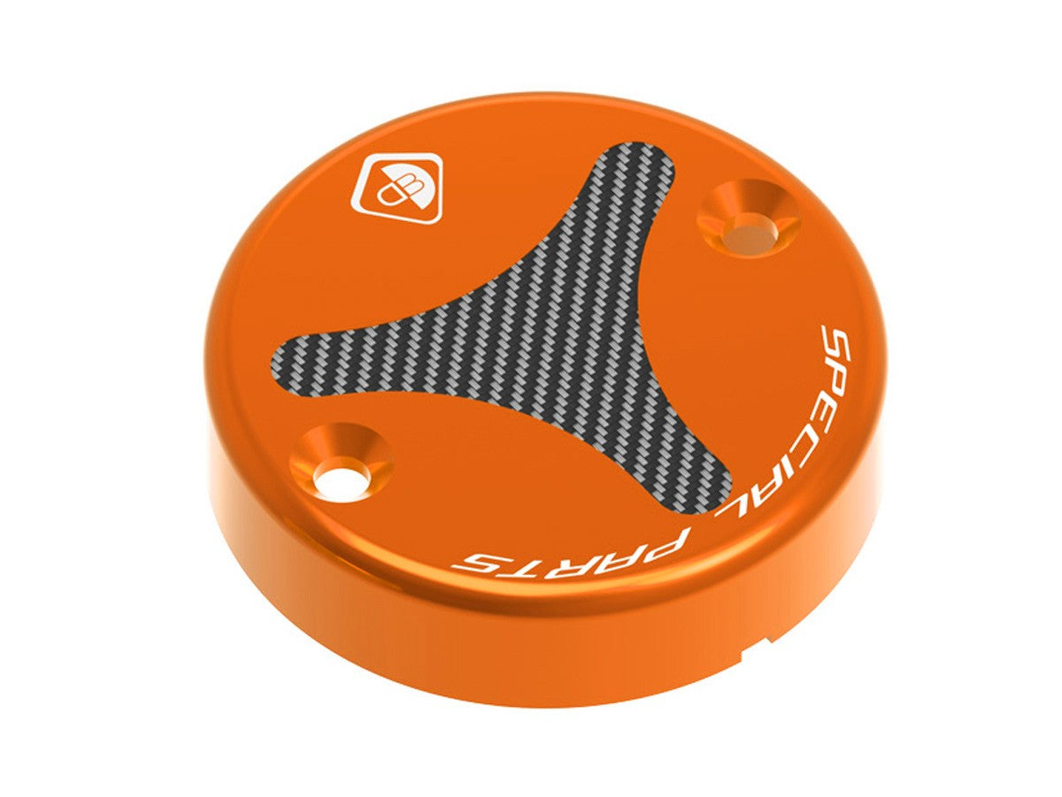 Ducabike DBK TLS09 Brake Fluid Reservoir Cap - Orange