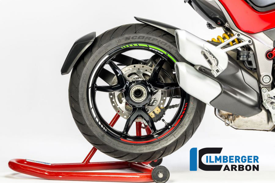 Ilmberger Carbon Rear Splash Guard Surface Ducati MTS 1200 2015 - Matte