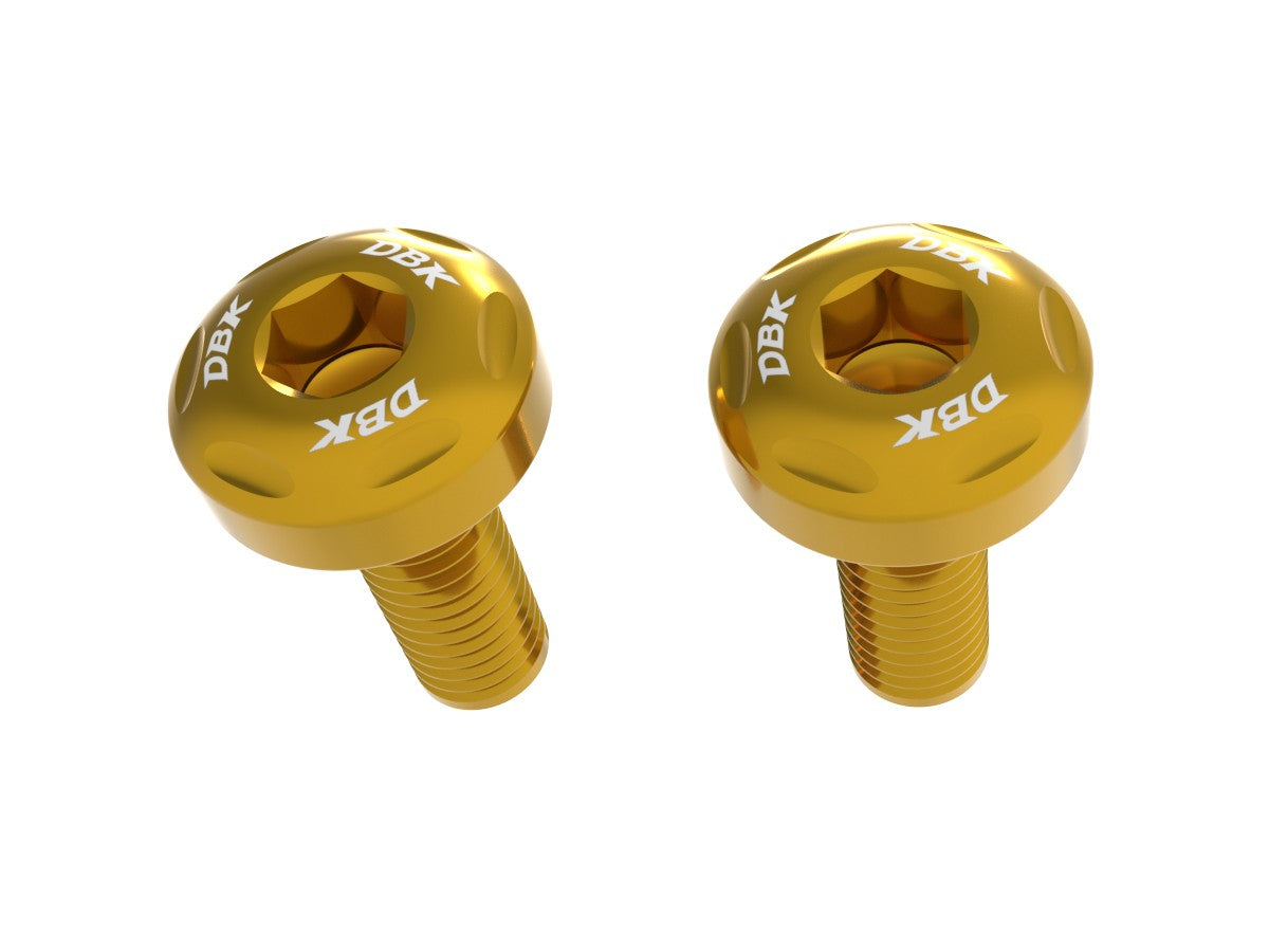 Ducabike DBK KVT79 HM 698 Saddle Side Panel Screw Kit - Gold