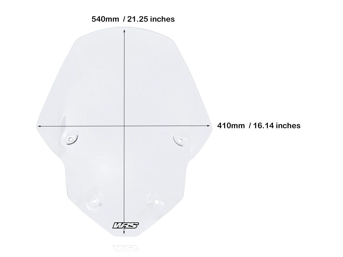 WRS Touring Windscreen Triumph Tiger 850 / 900 2020-2026