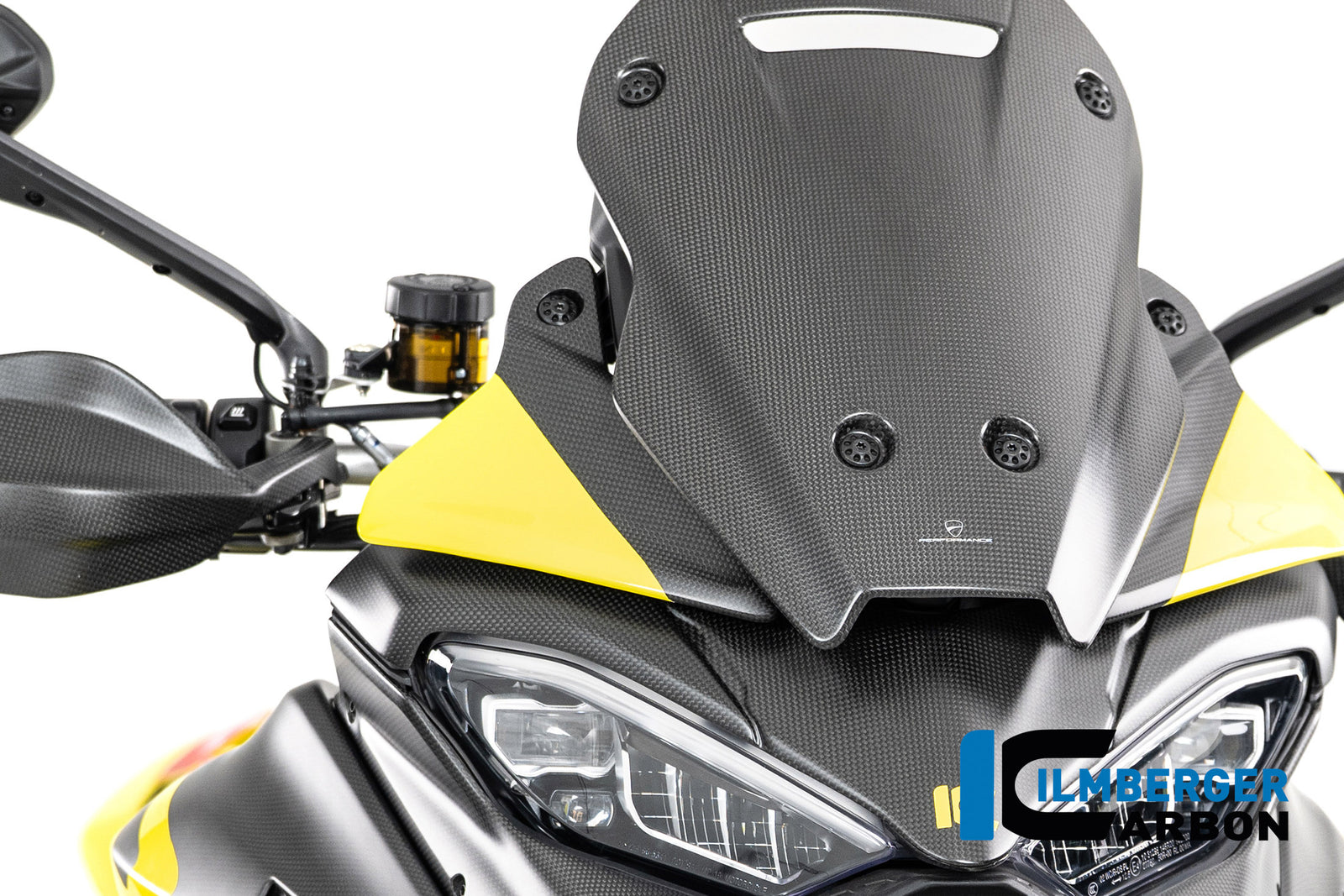 Ilmberger Carbon Wind Deflector On Cockpit Right Carbon Matte Ducati Multistrada V4 2025