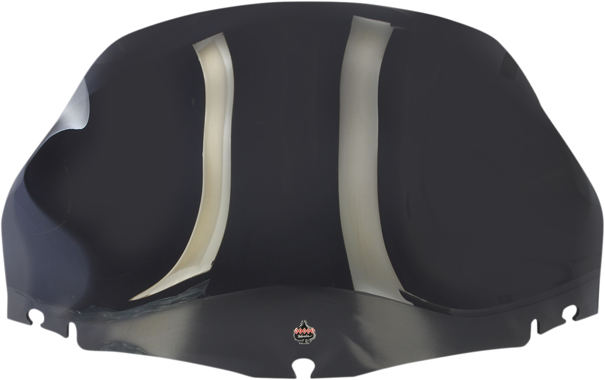 Klock Werks Flare® Windshield - 11-1/2" - Dark Smoke - '96-'13 FLH