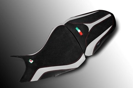 Ducabike DBK Csmts15 MTS 1200 My15 Seat Cover - BLACK-WHITE