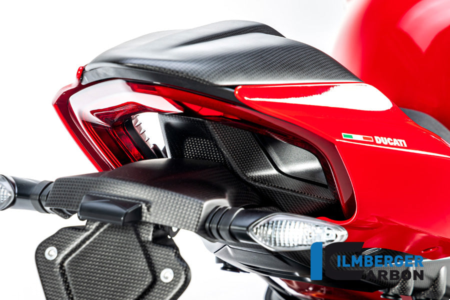 Ilmberger Carbon Rear Undertray V4 Ducati Streetfighter - Matte