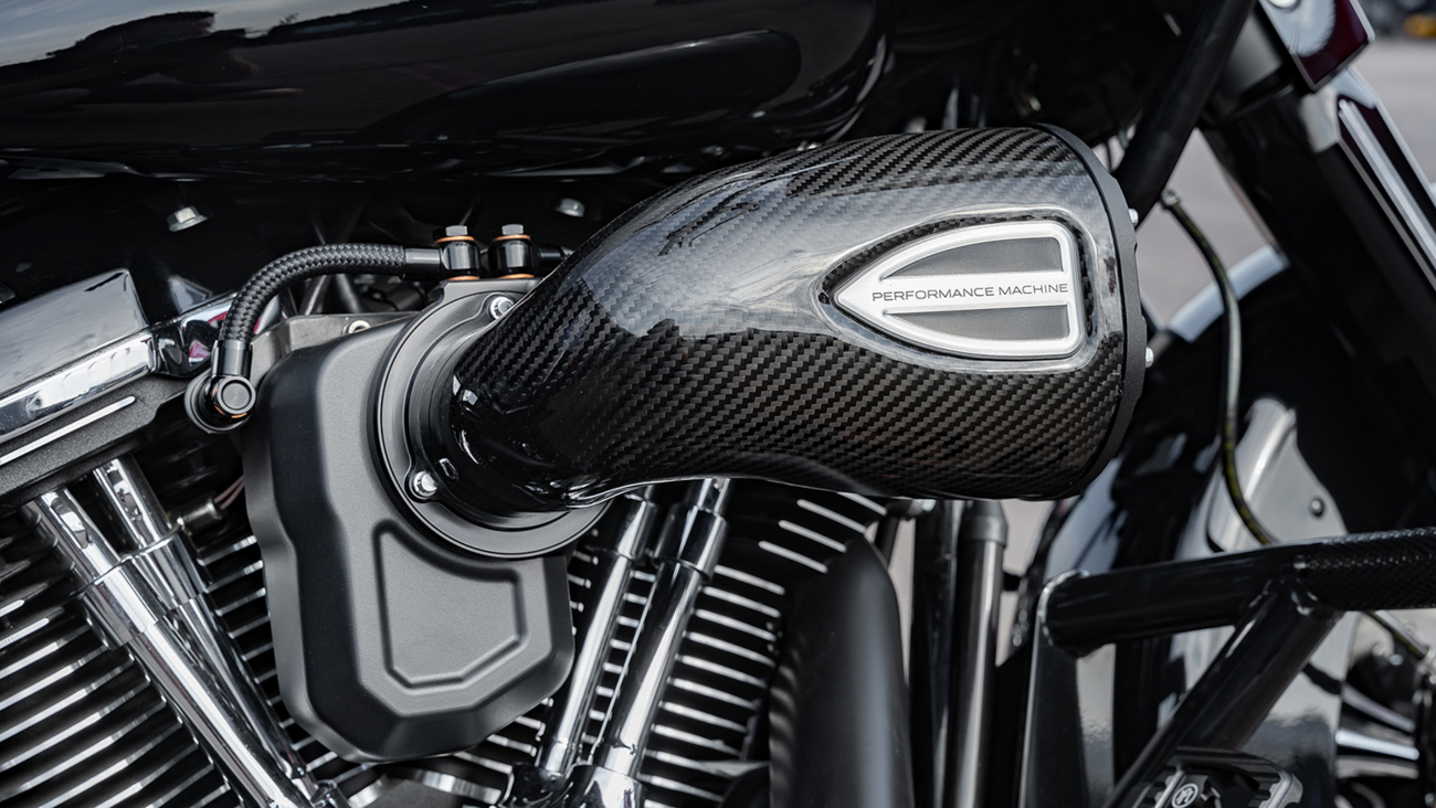 Performance Machine (PM) C4 Series Air Cleaner Kit - Black Ops™ - Twin Cam Throttle By Wire