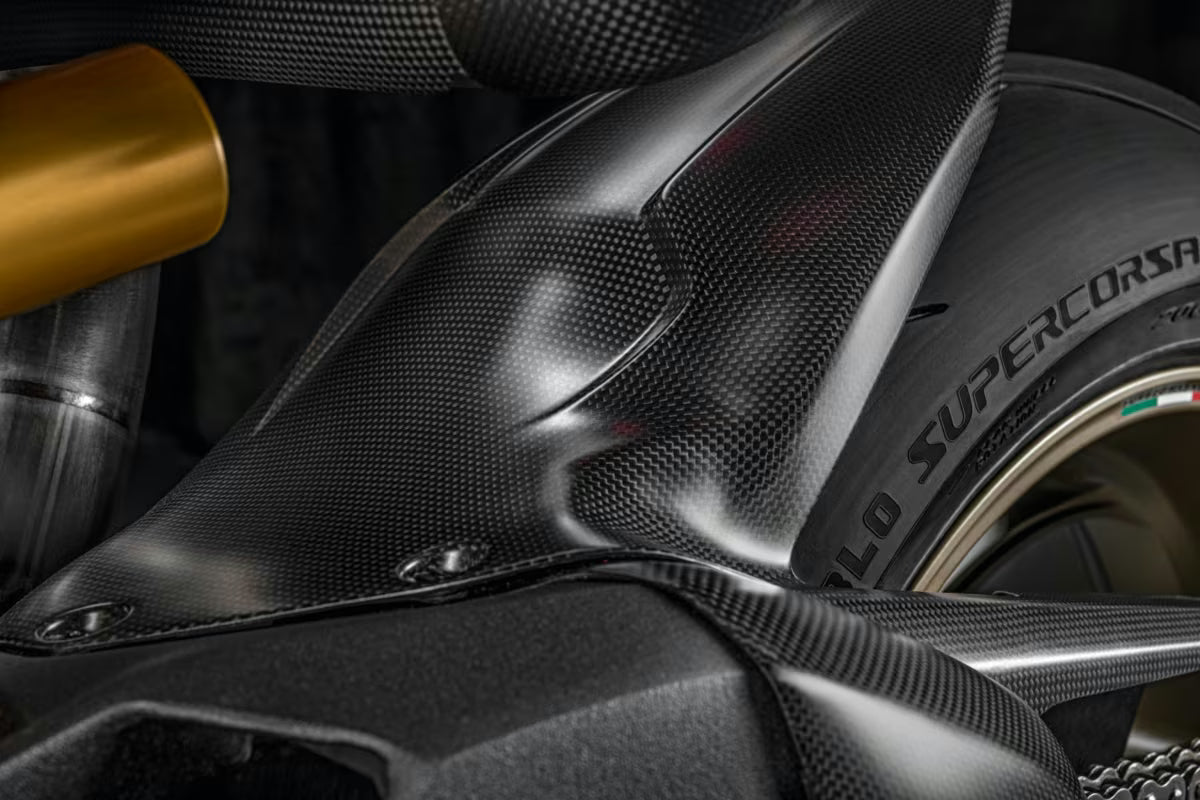 Ducati Performance Carbon Rear Mudguard